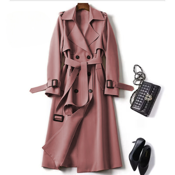 Wendy | Klassieke lange trenchcoat