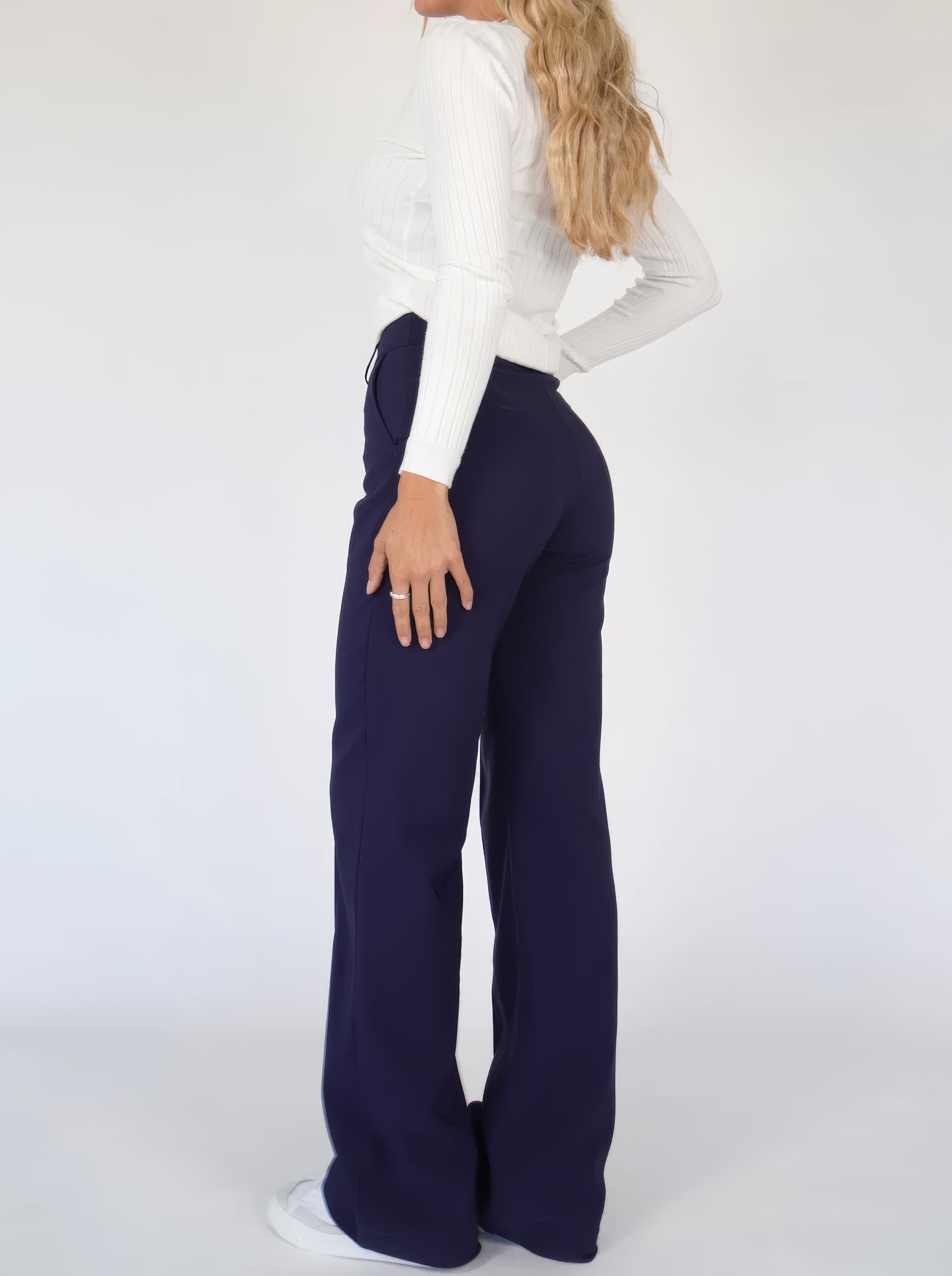 Roos | Elegante wijde broek