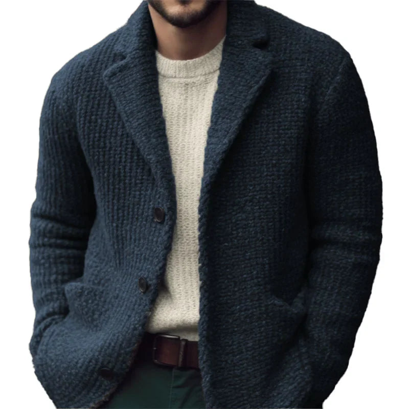 Kai | Elegant herenvest knitted