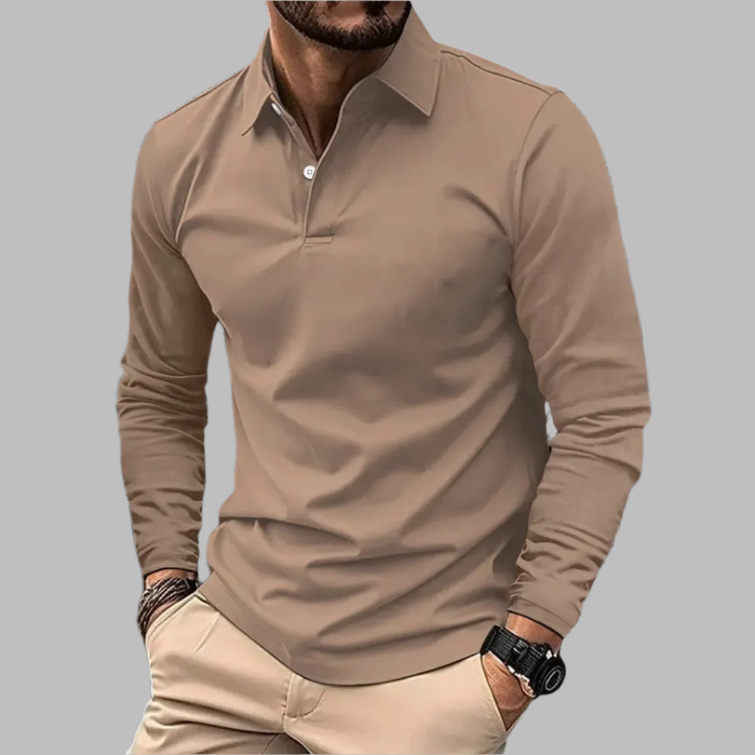 Luca | Comfortabel Premium Poloshirt van Katoen