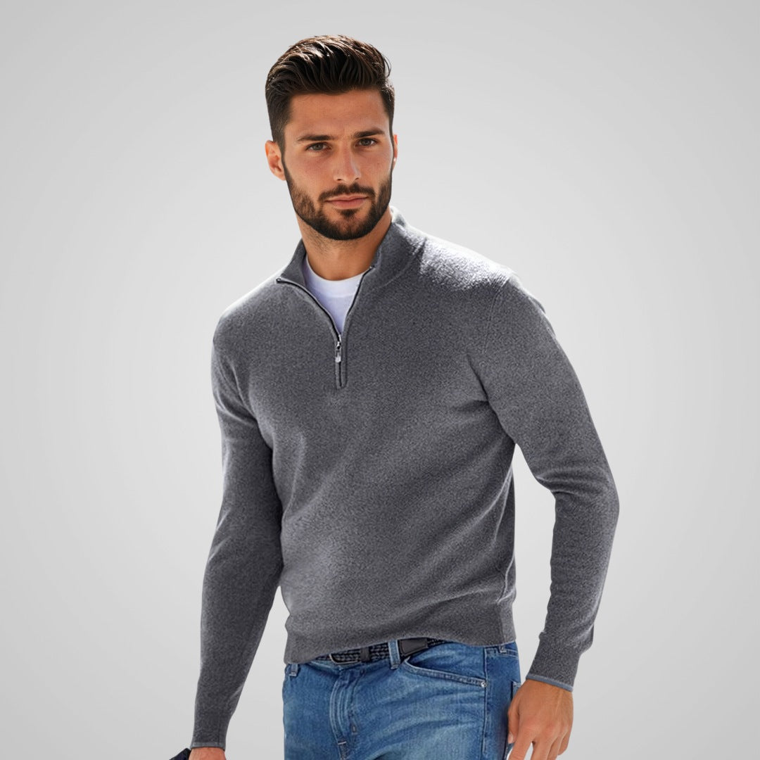 Joris | Half Zip Trui voor een Casual Look