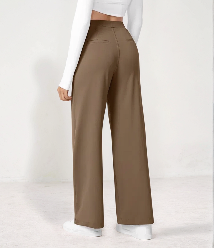 Leona | Elegante hoge taille broek