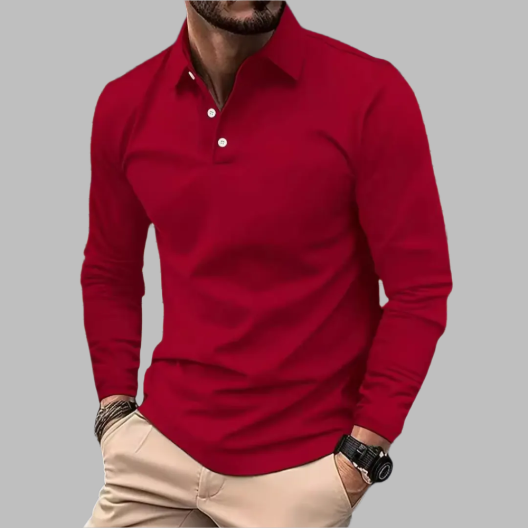 Luca | Comfortabel Premium Poloshirt van Katoen