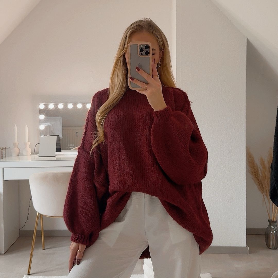 Lotte | oversized gebreide trui