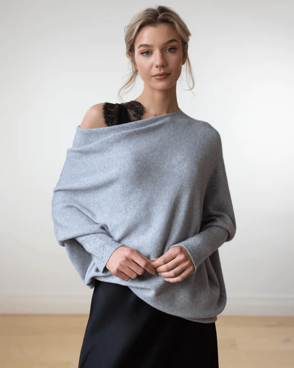 Lara | Elegante Off Shoulder Trui Voor Dames