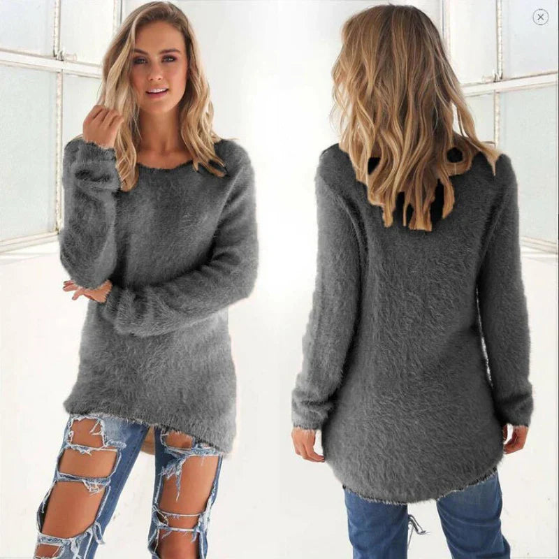 Esmee | Comfortabele Warme Lange Sweater