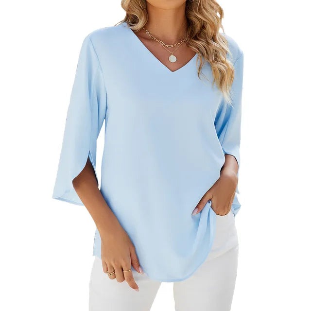 Janne | V-hals blouse