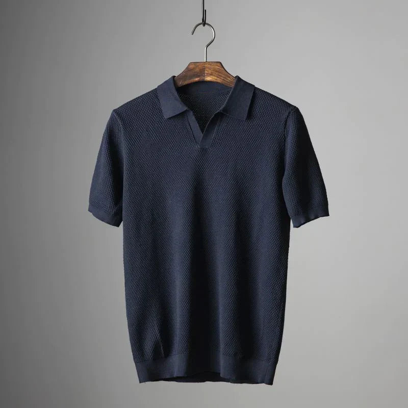 Viggo | Eenvoudig Katoenen Poloshirt met Comfort