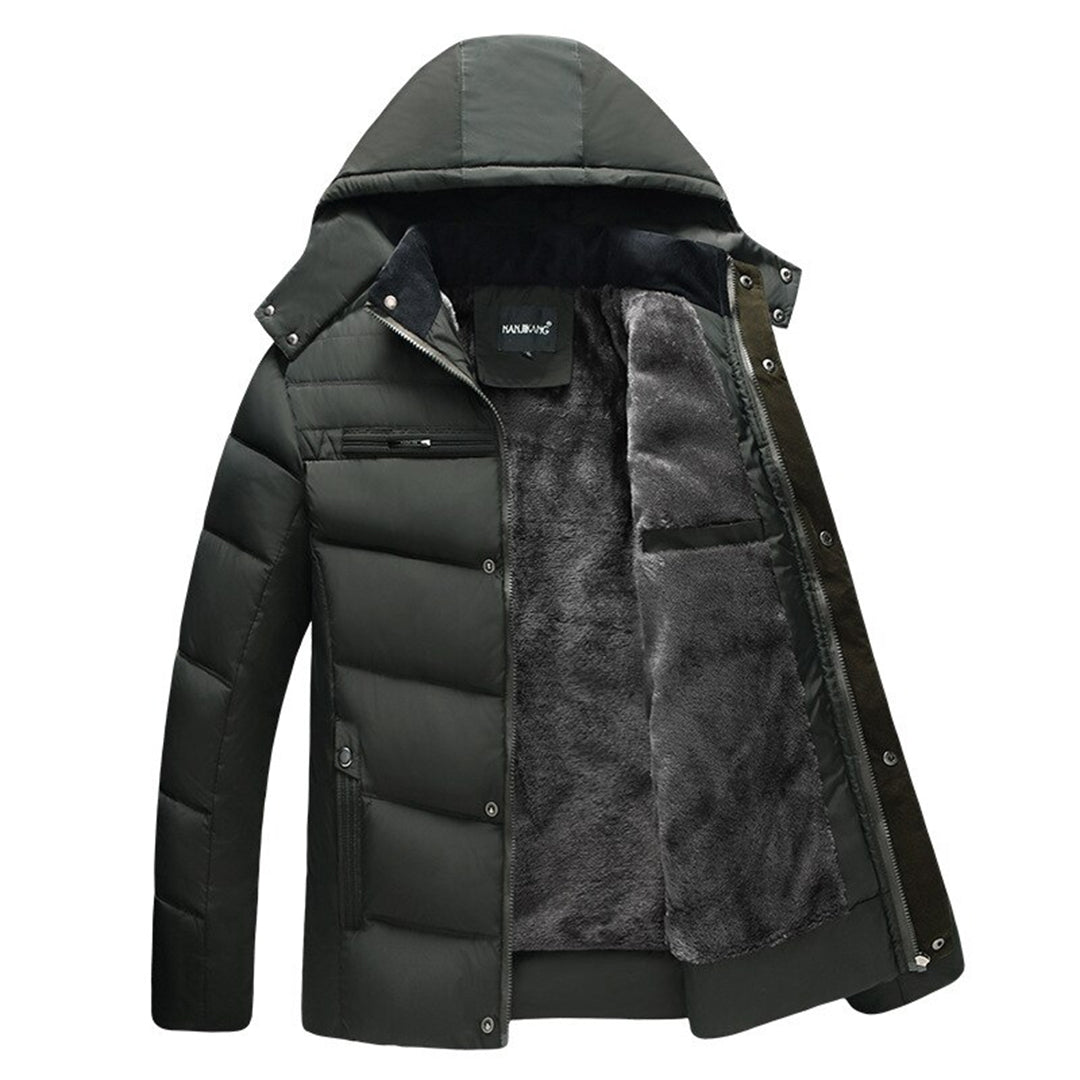 Daniel | Parka heren winterjas met capuchon