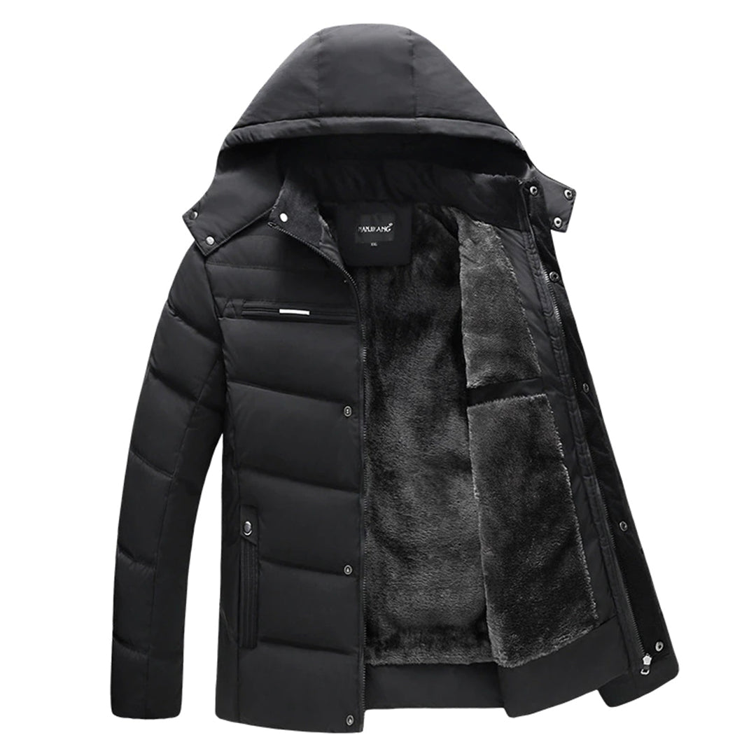 Daniel | Parka heren winterjas met capuchon