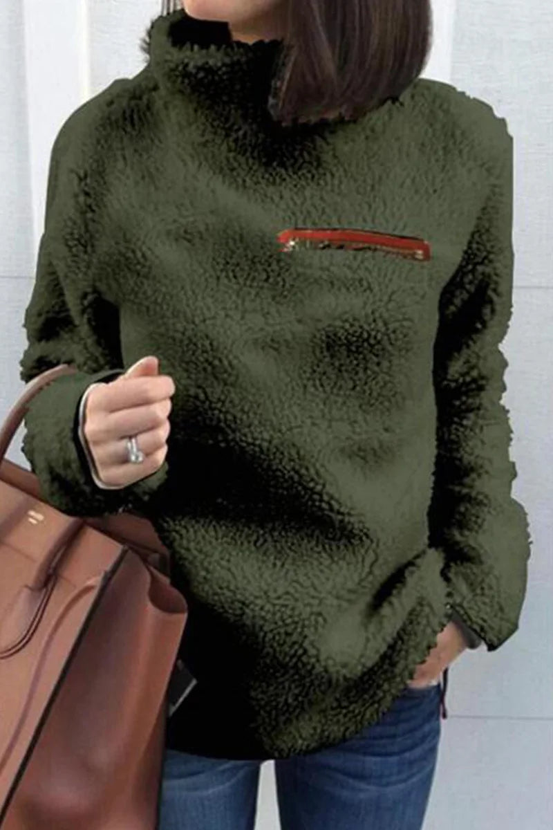 Valérie | Zachte fleece sweater voor dames