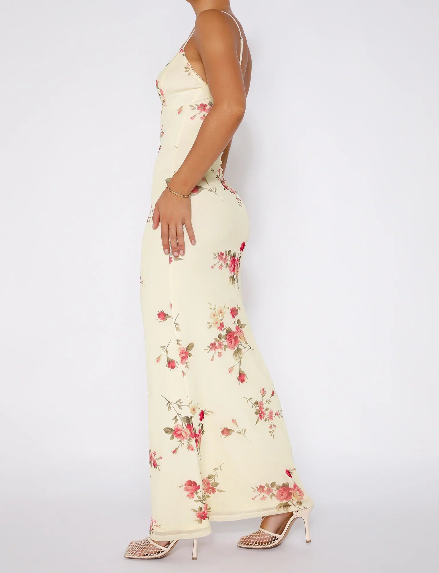 Serena | Maxi Bloemenprint Jurk