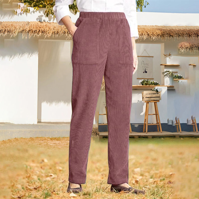 Isabel | Comfortabele effen broek