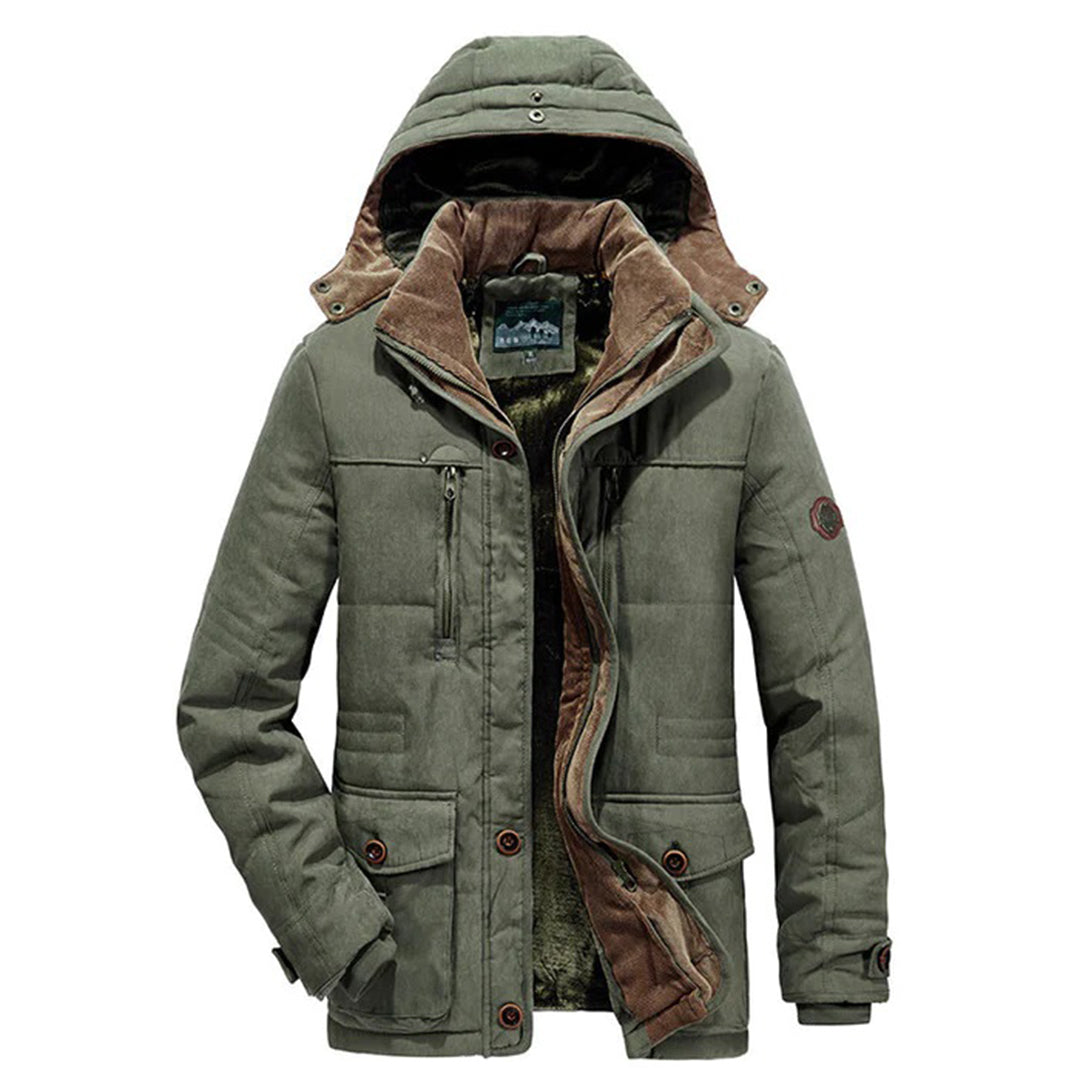 Samuel | Heren winterjas met fleece