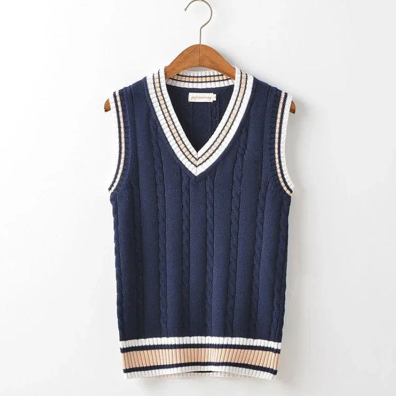 Joep | Tijdloze Mouwloze Vintage Pullover