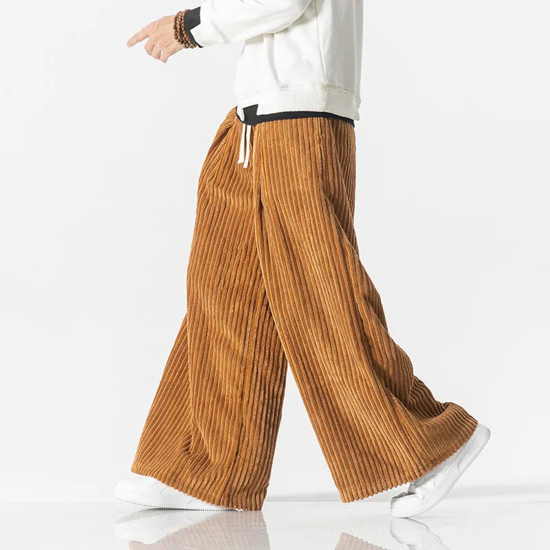 Ravi | trendy corduroy broek in retro stijl