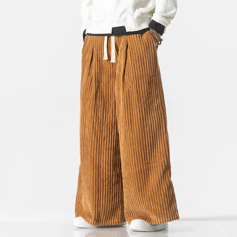 Ravi | trendy corduroy broek in retro stijl