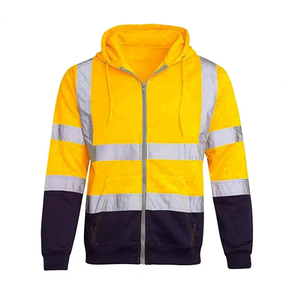 Jeroen | Superieur Zichtbare Hoodie met Reflecterende Strip