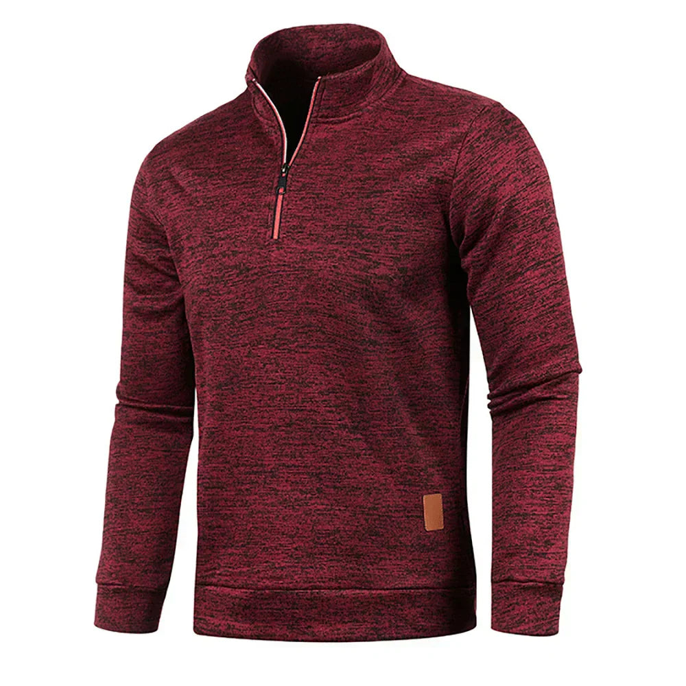 Ruben | Sportief Half Zip Sweatshirt voor Mannen