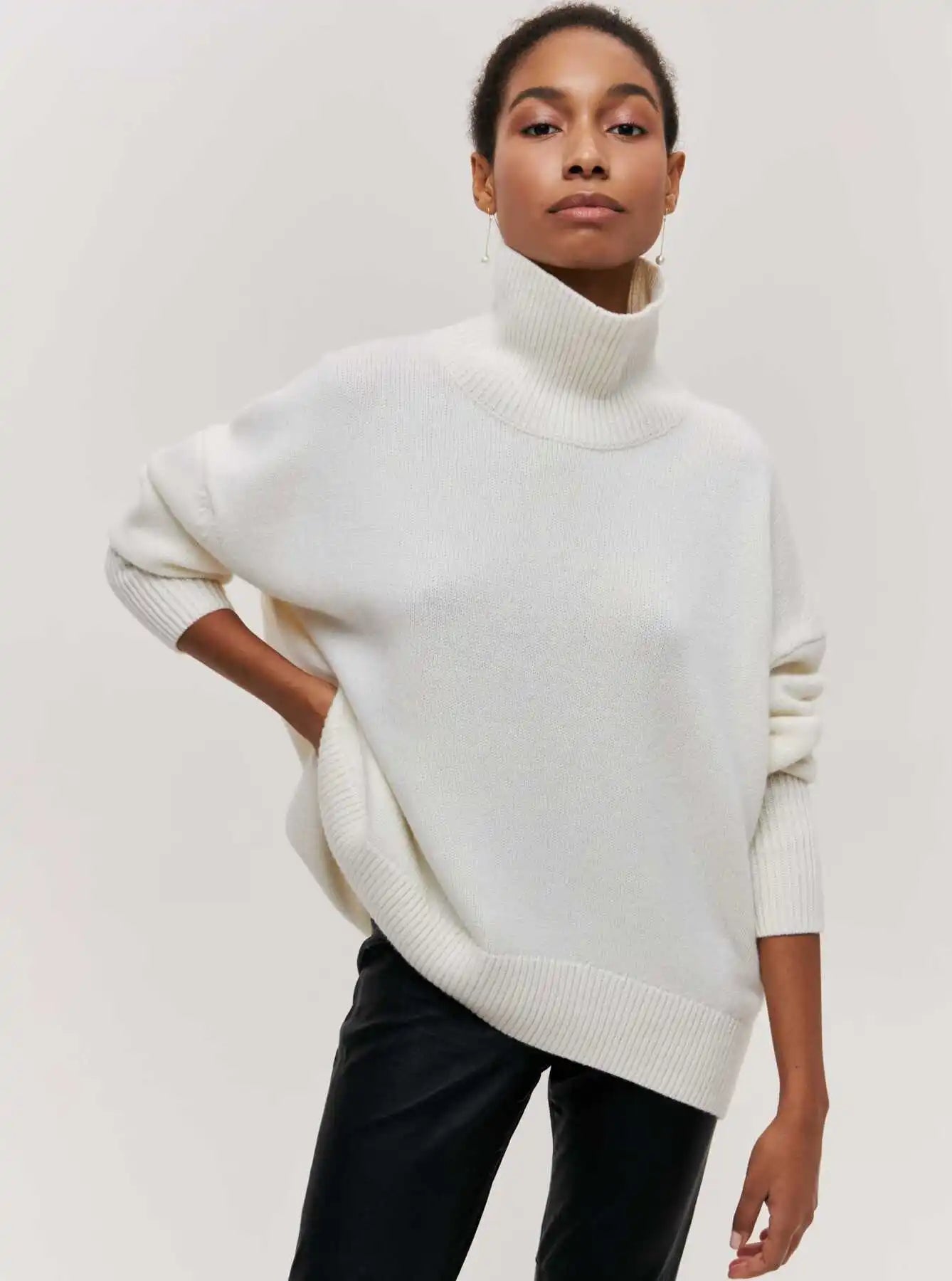 Julia | Pullover met turtleneck