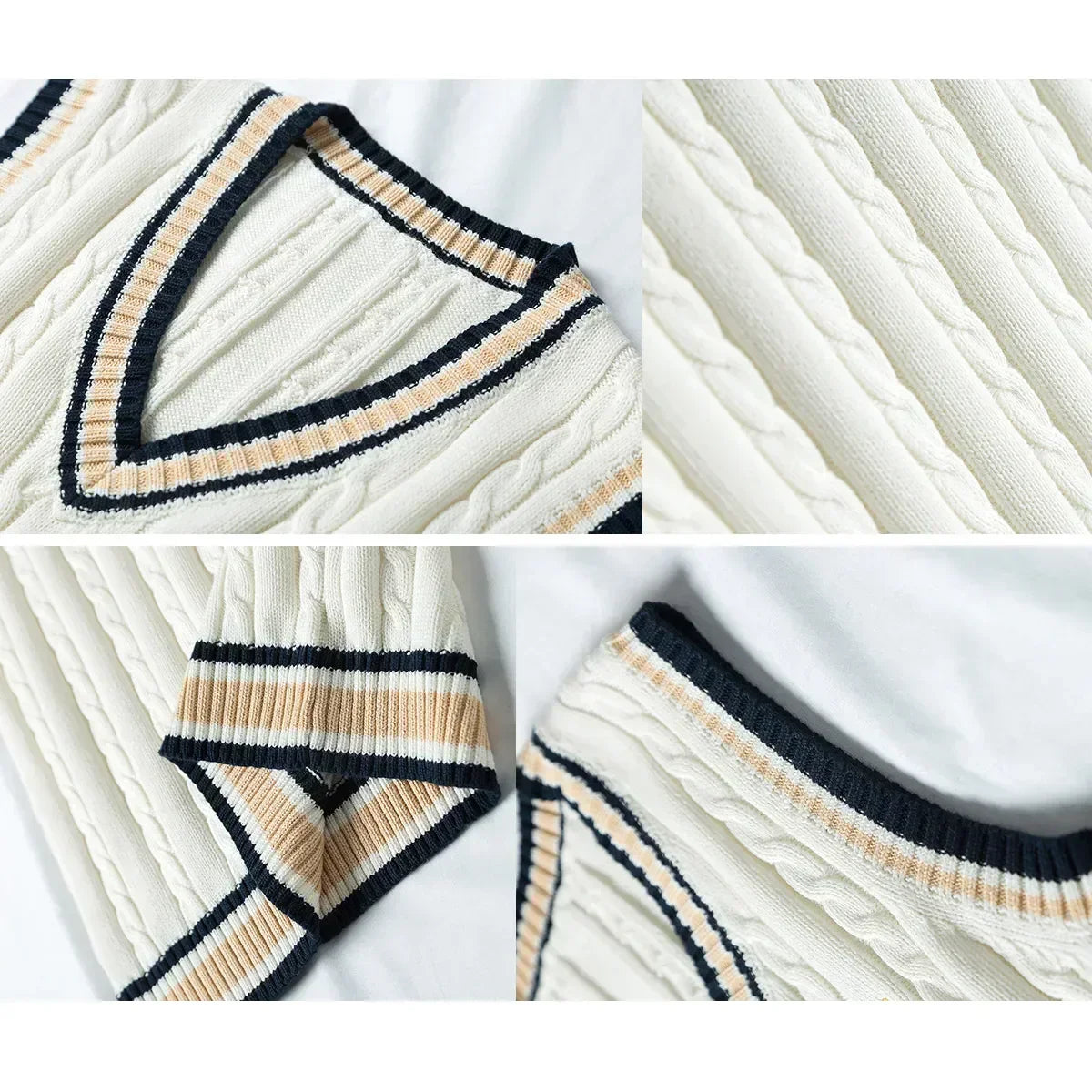 Joep | Tijdloze Mouwloze Vintage Pullover