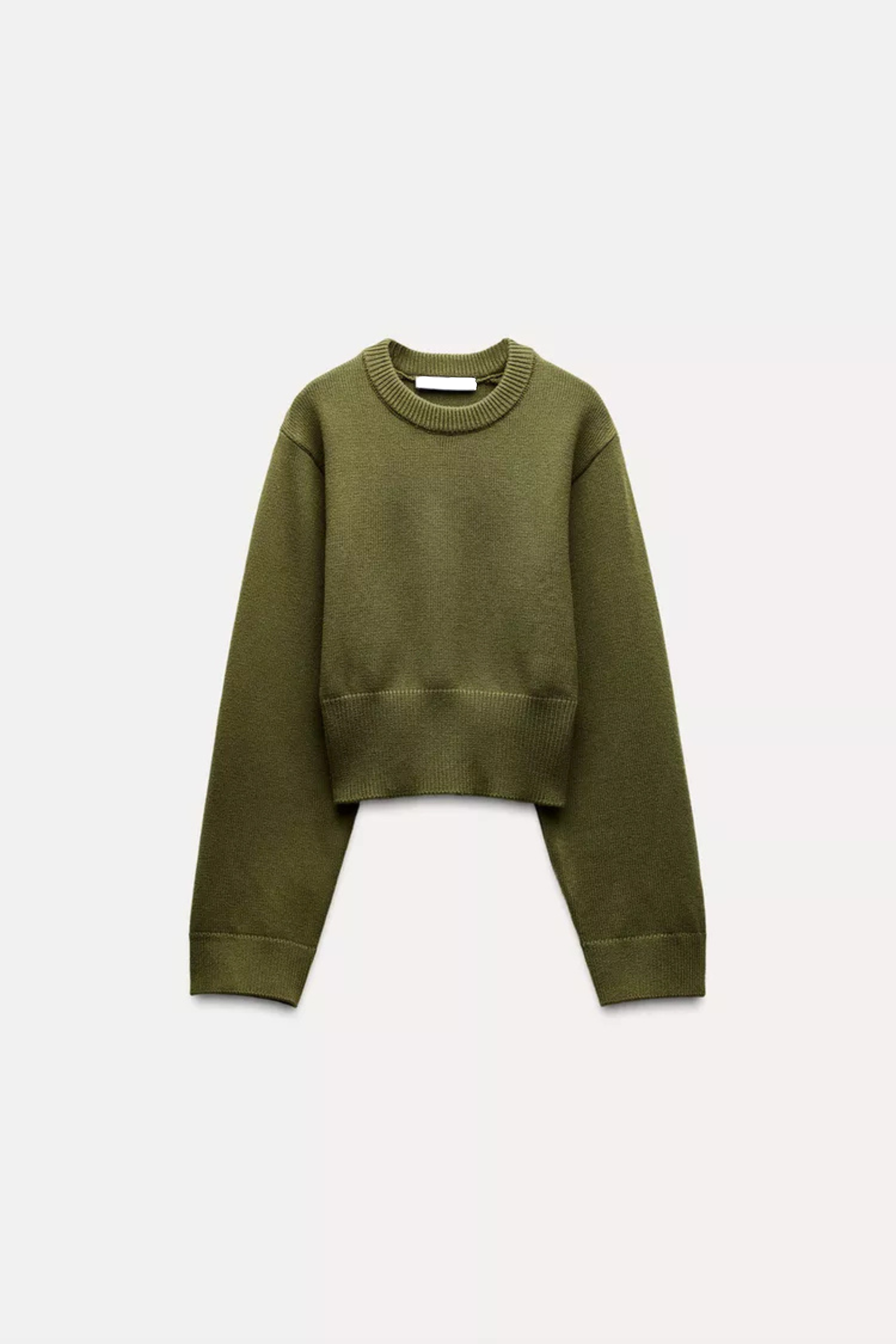 Lea | Luxe Groene Sweater Van Zachte Stof