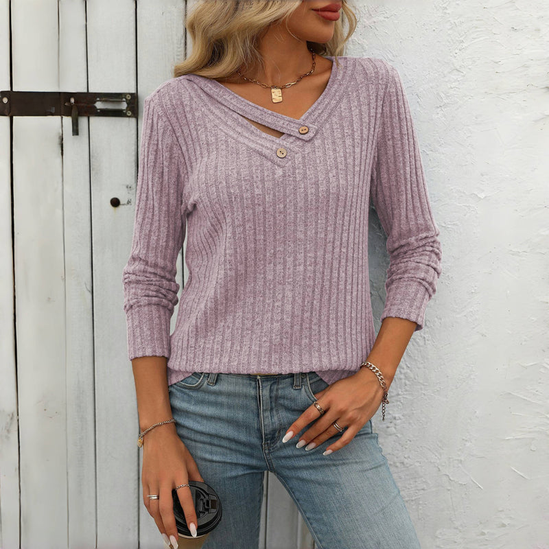 Romy | Leuke rib top met een moderne twist