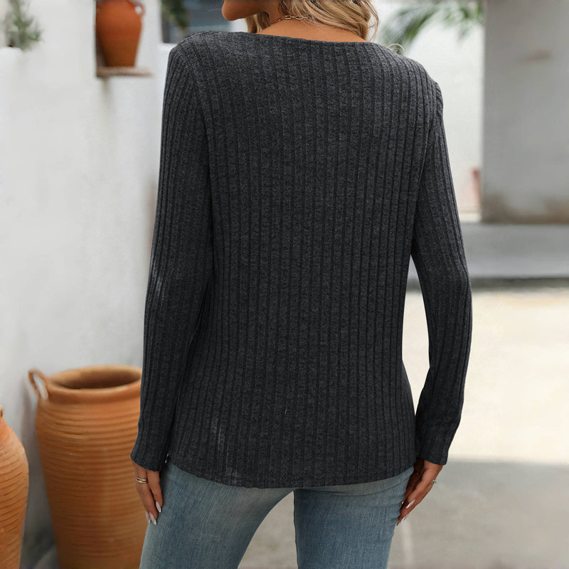 Romy | Leuke rib top met een moderne twist