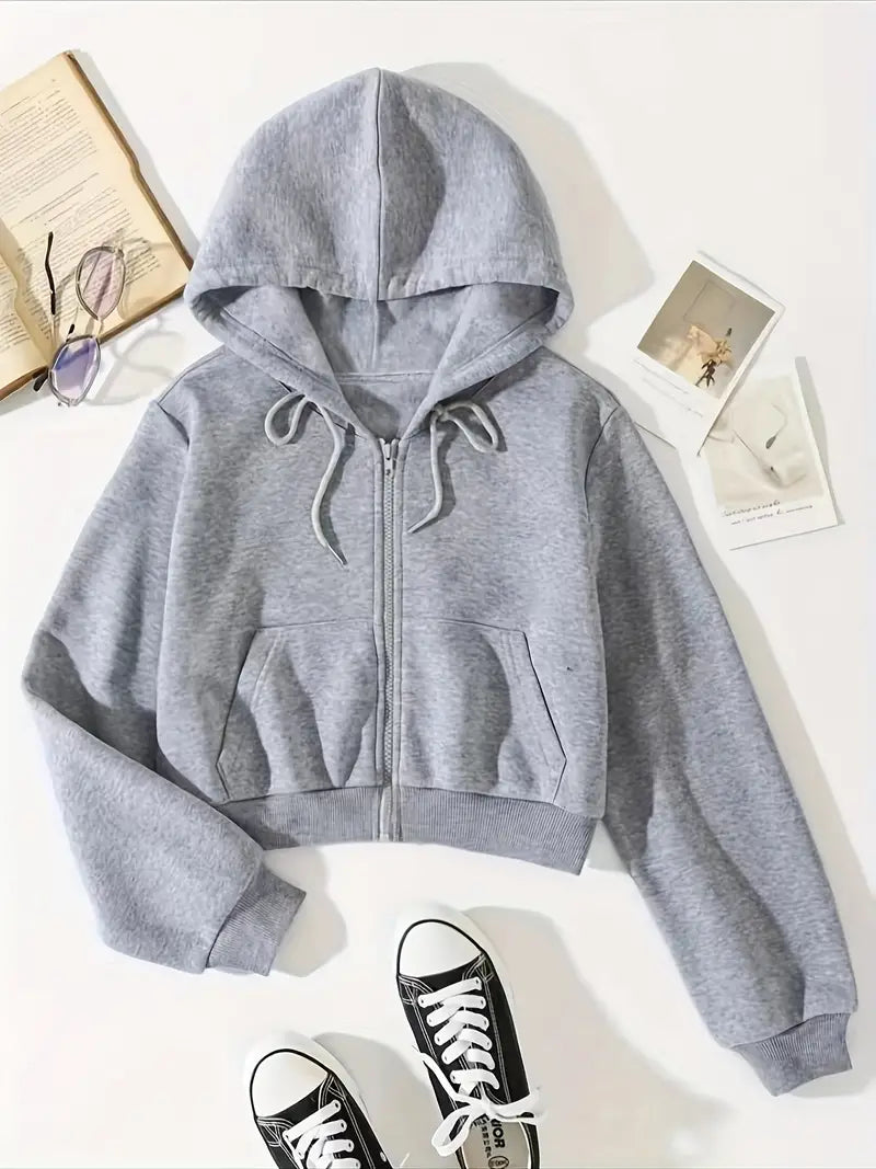 Lieke | Hoodie met rits