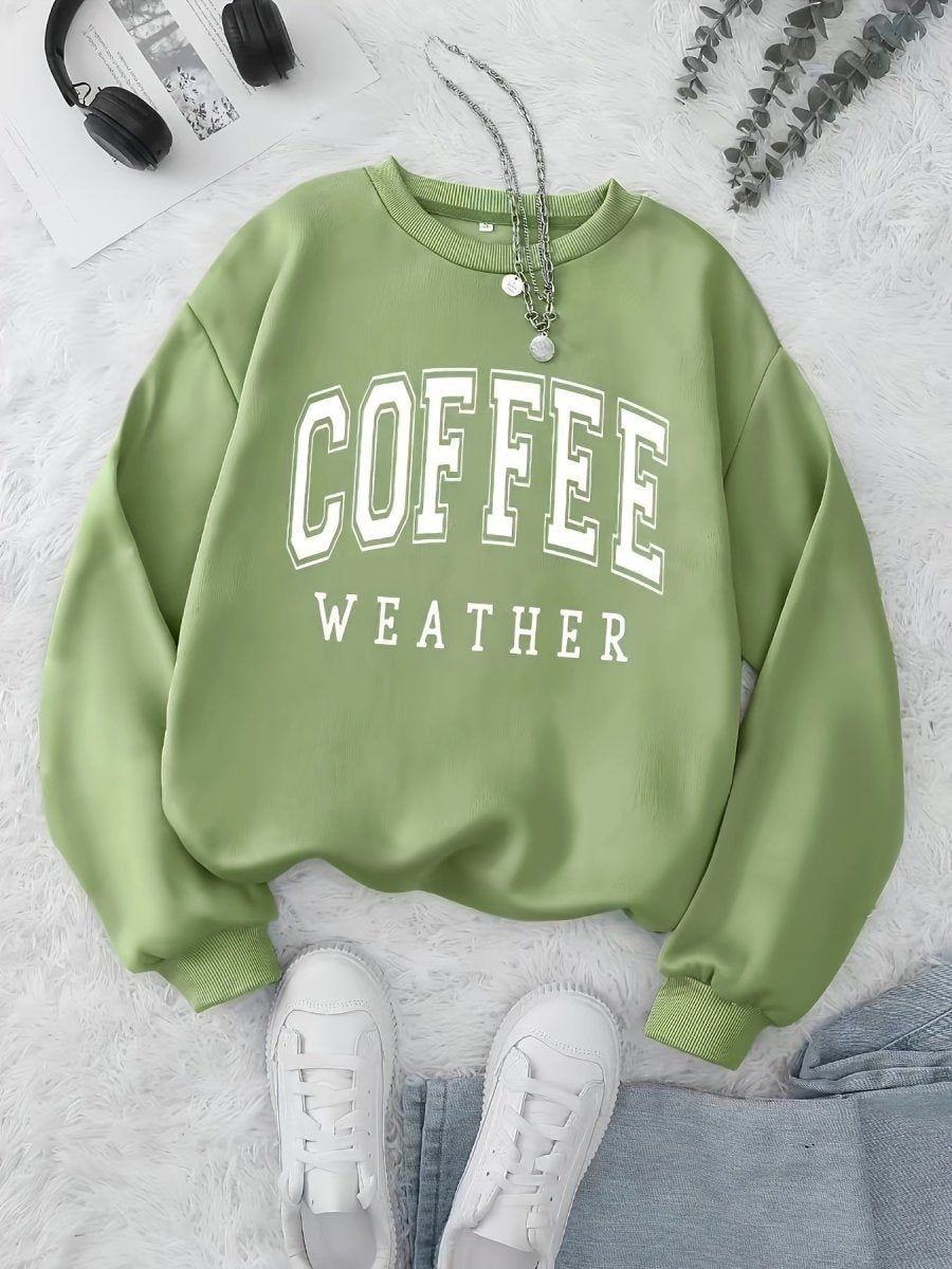 Chantal | Vrijetijdssweater coffee weather