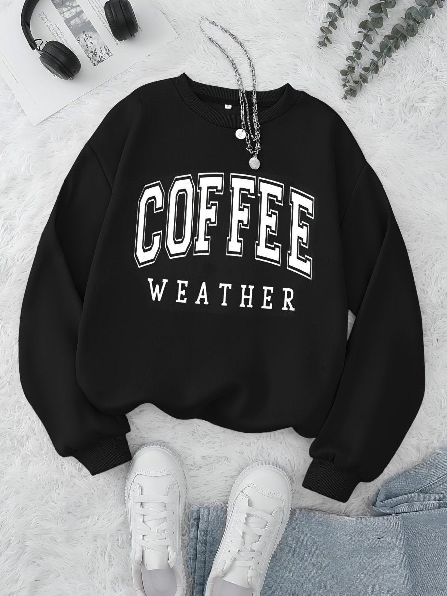 Chantal | Vrijetijdssweater coffee weather