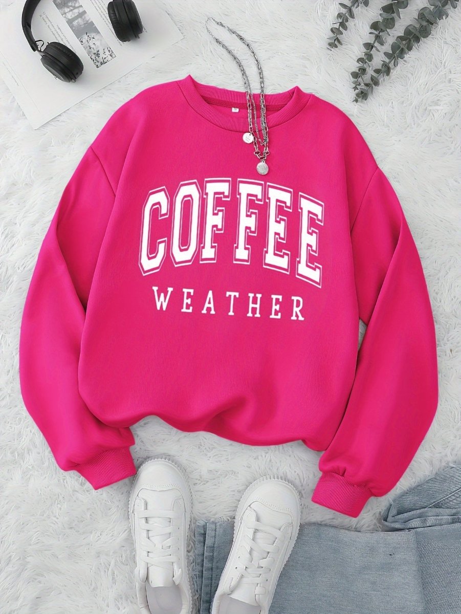 Chantal | Vrijetijdssweater coffee weather