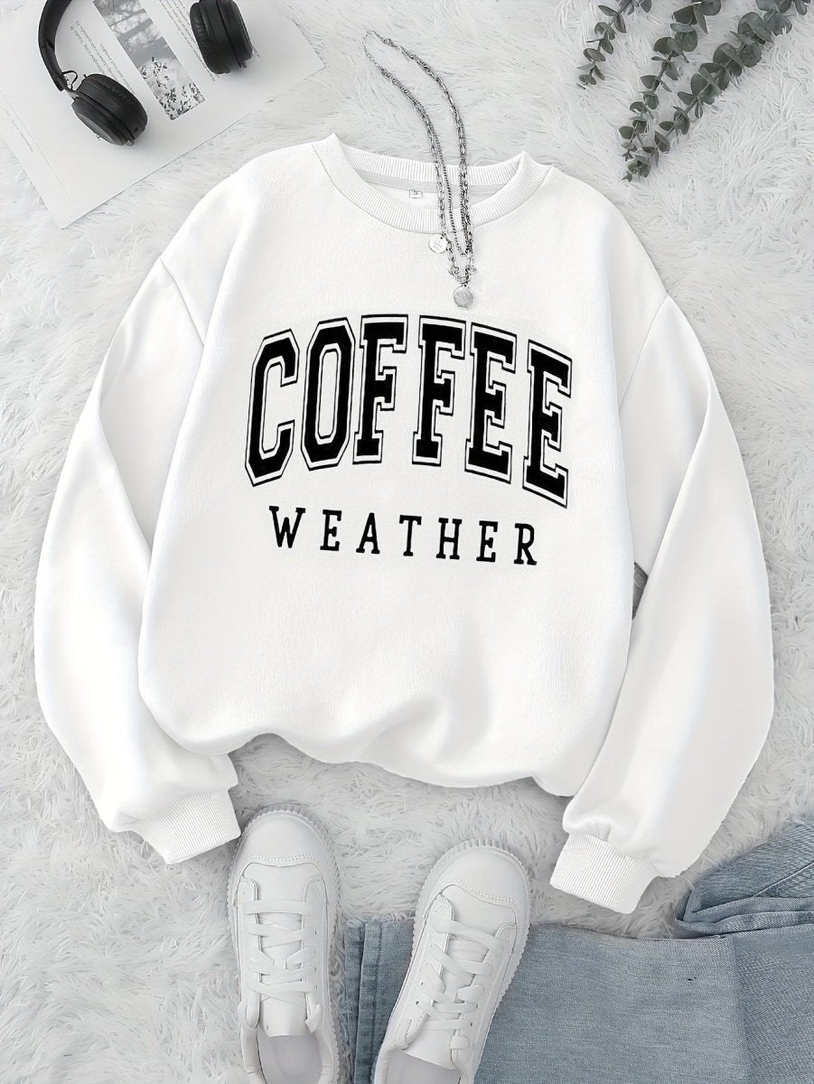 Chantal | Vrijetijdssweater coffee weather