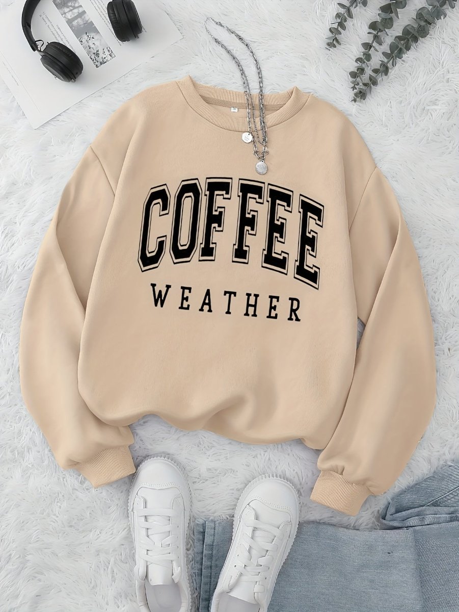 Chantal | Vrijetijdssweater coffee weather