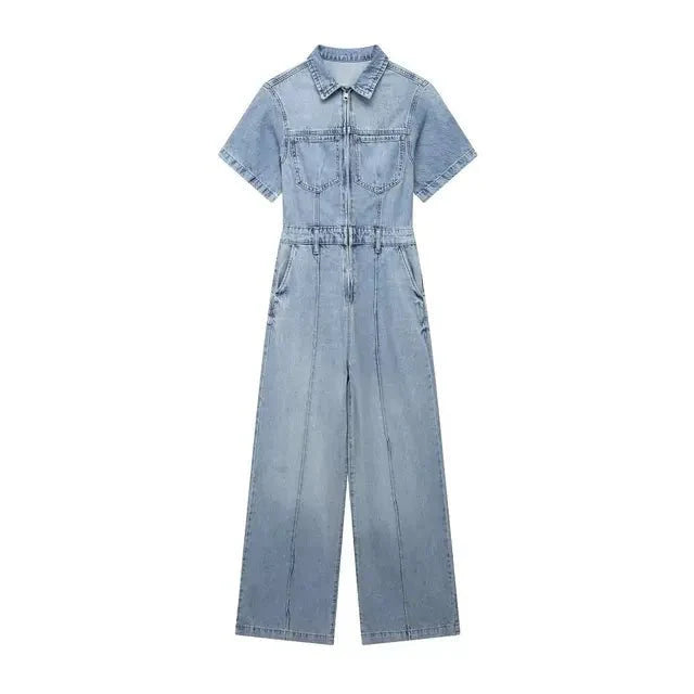 Liz | Jumpsuit in Denim