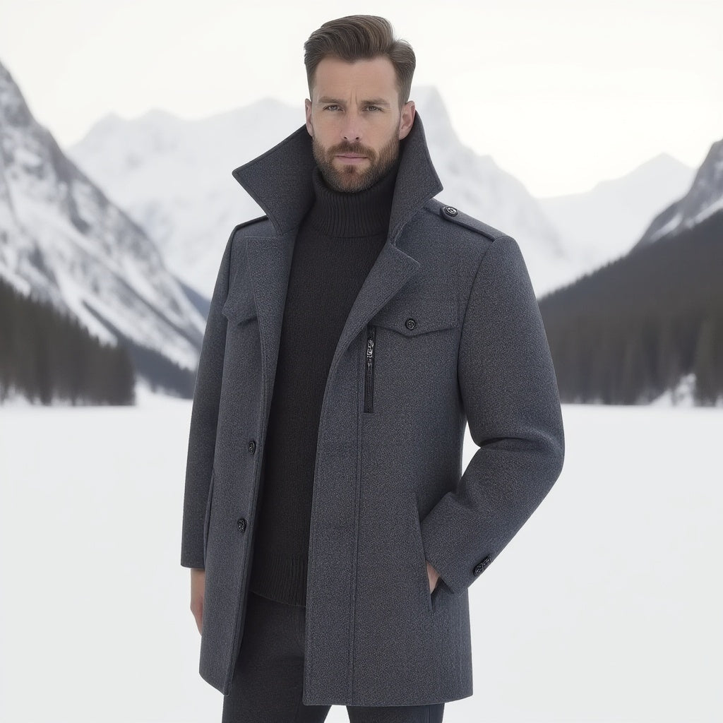 Mees | Comfortabele peacoat