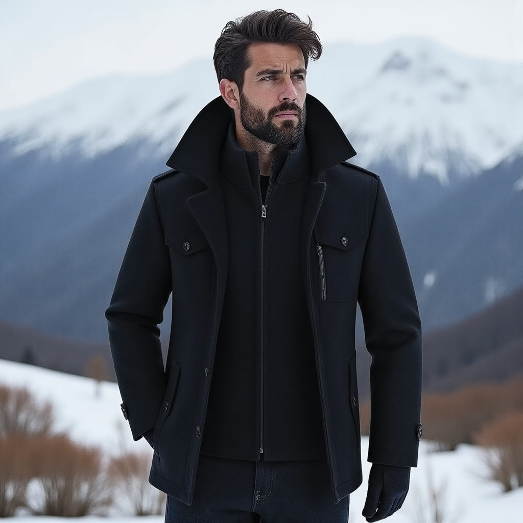 Mees | Comfortabele peacoat